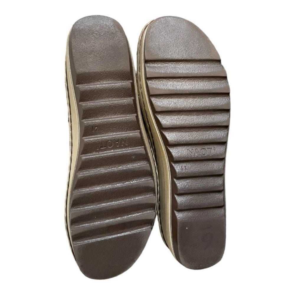 Naot Brown Multi-Strap Buckle Ankle Sandal - Picture 6 of 10